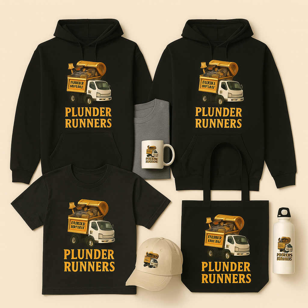 Plunder Runners Merch     (COMING SOON)