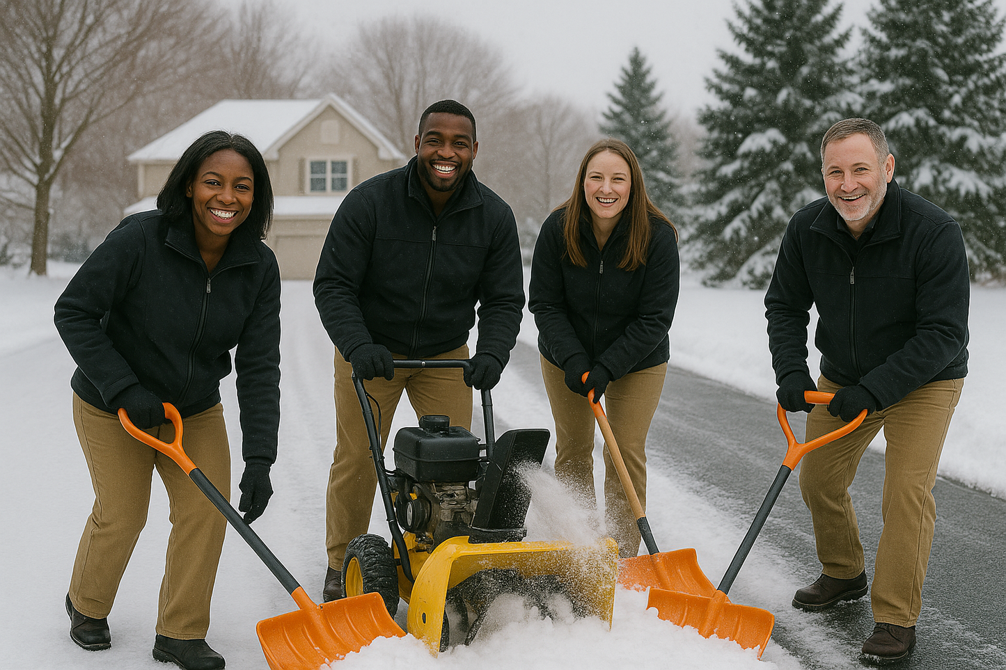 Schedule Landscaping/ Winter Snow Services